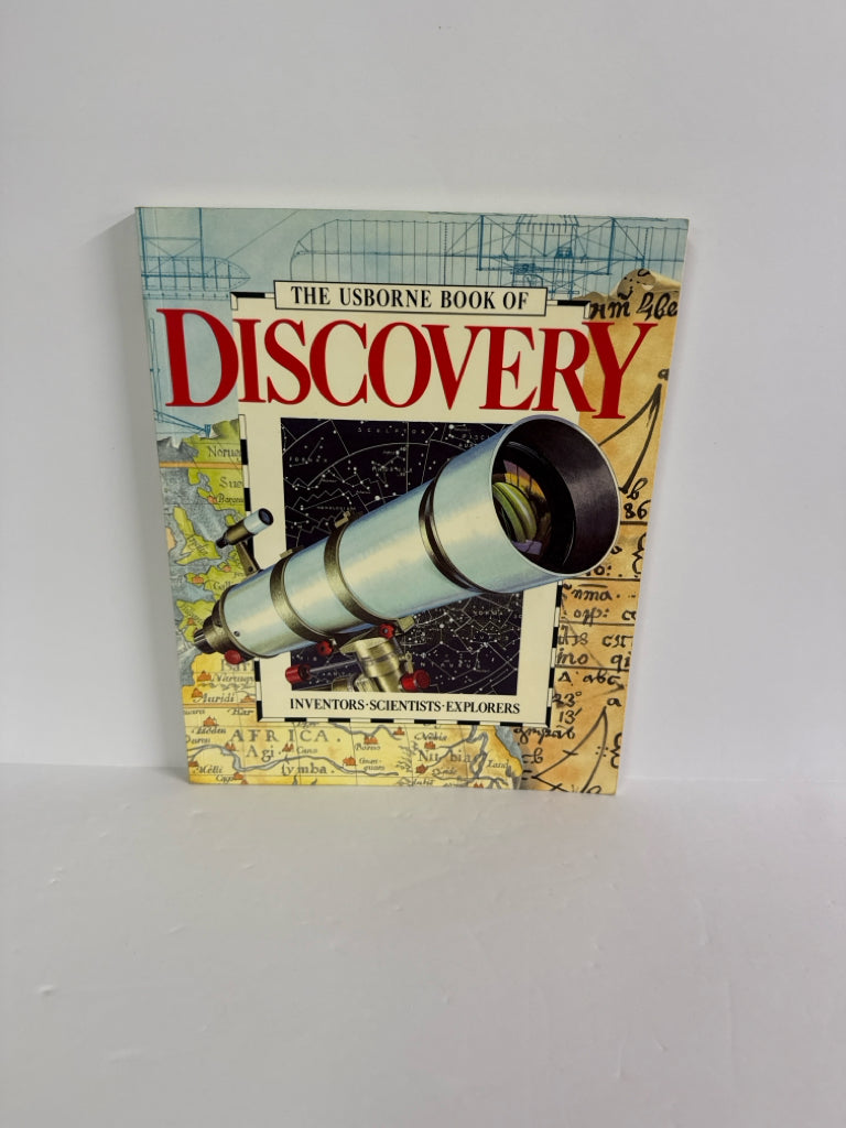The Usborne Book of Discovery Usborne Pre-Owned Elementary Science Textbooks