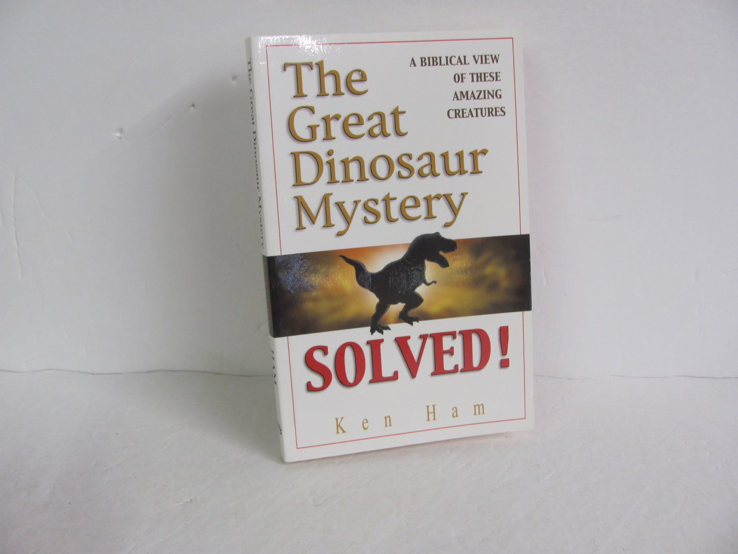The Great Dinosaur Mystery Master Books Pre-Owned Ham Creation Science Books