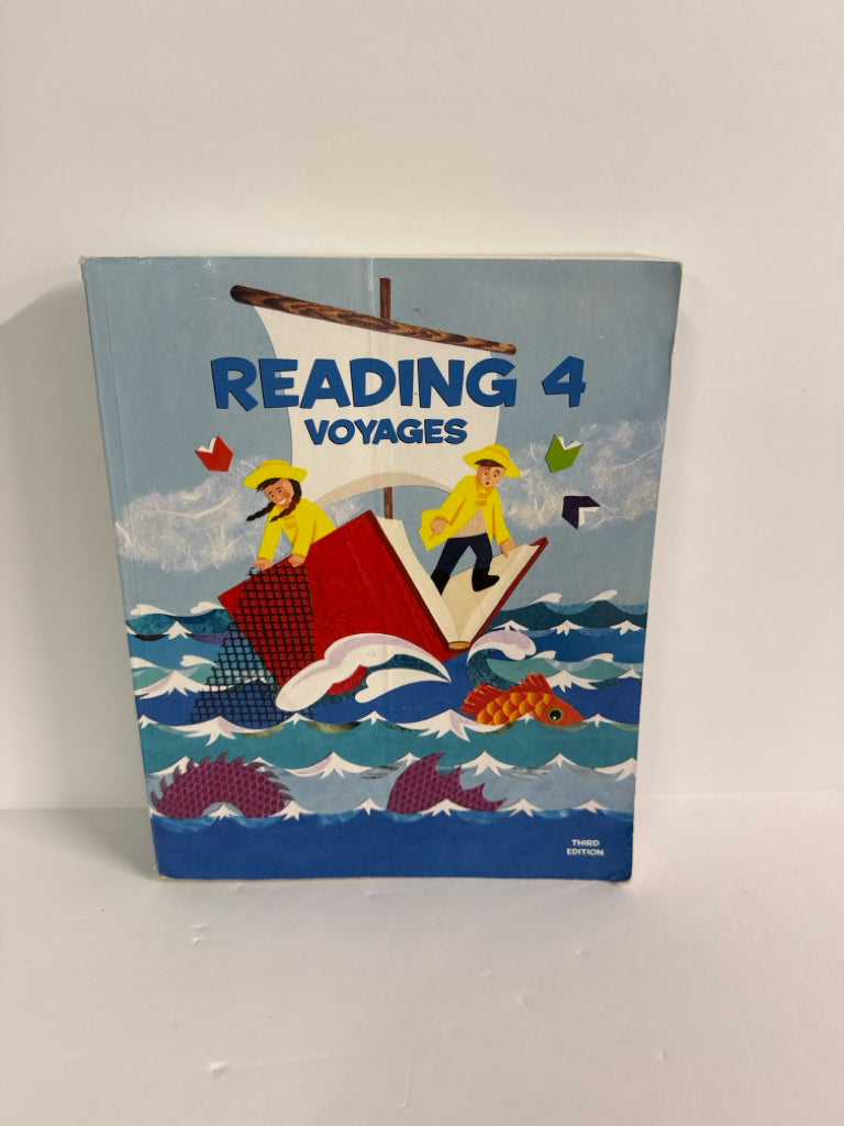Reading 4 Voyages BJU Press Reader Pre-Owned 4th Grade Reading Textbooks