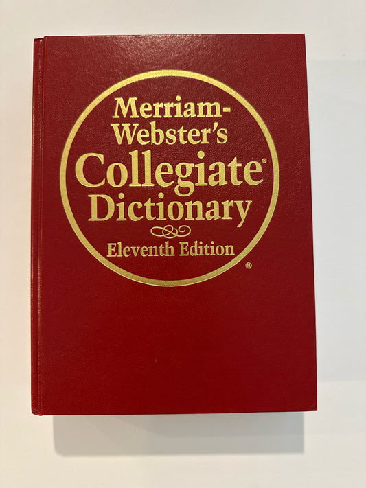 Collegiate Dictionary Merriam Webster Pre-Owned Reference Books