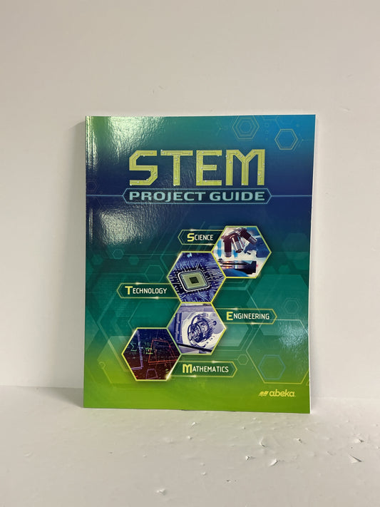 Stem Project Guide Abeka Guide  Pre-Owned 9th Grade Science Textbooks