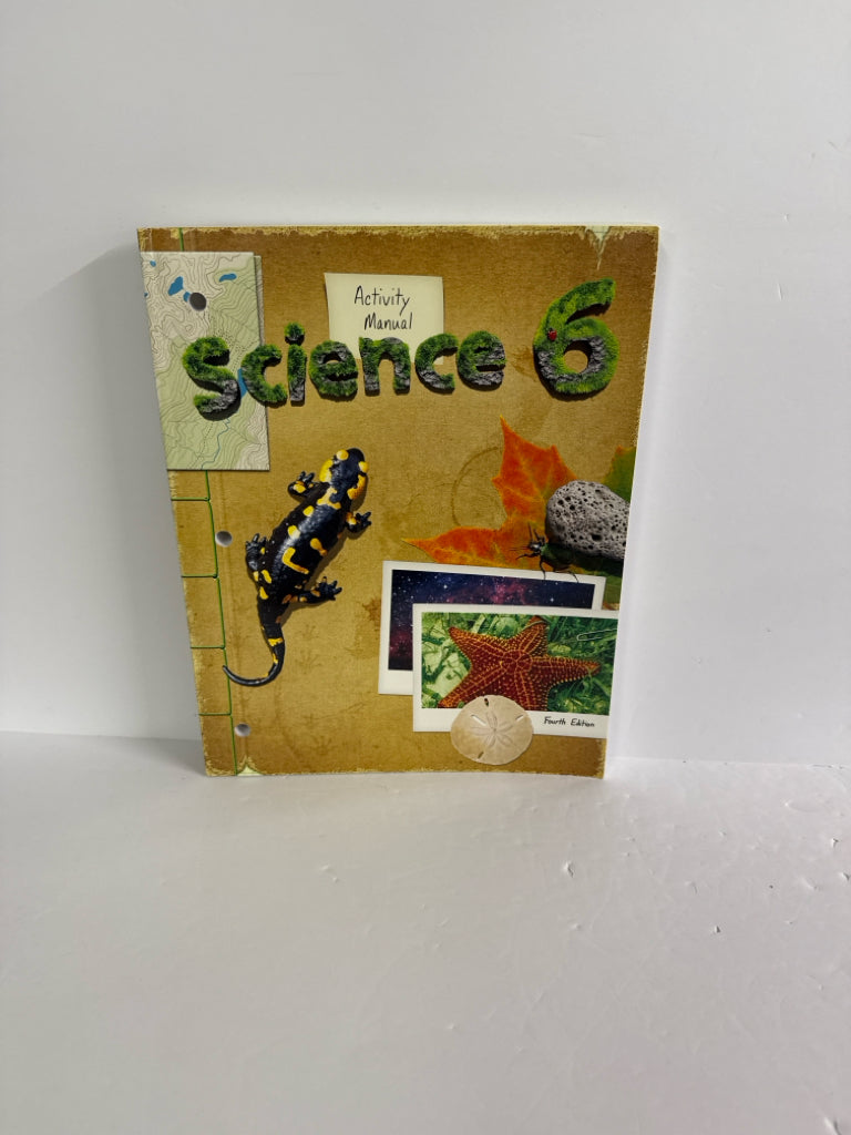 Science 6 BJU Press Activity Manual Pre-Owned 6th Grade Science Textbooks