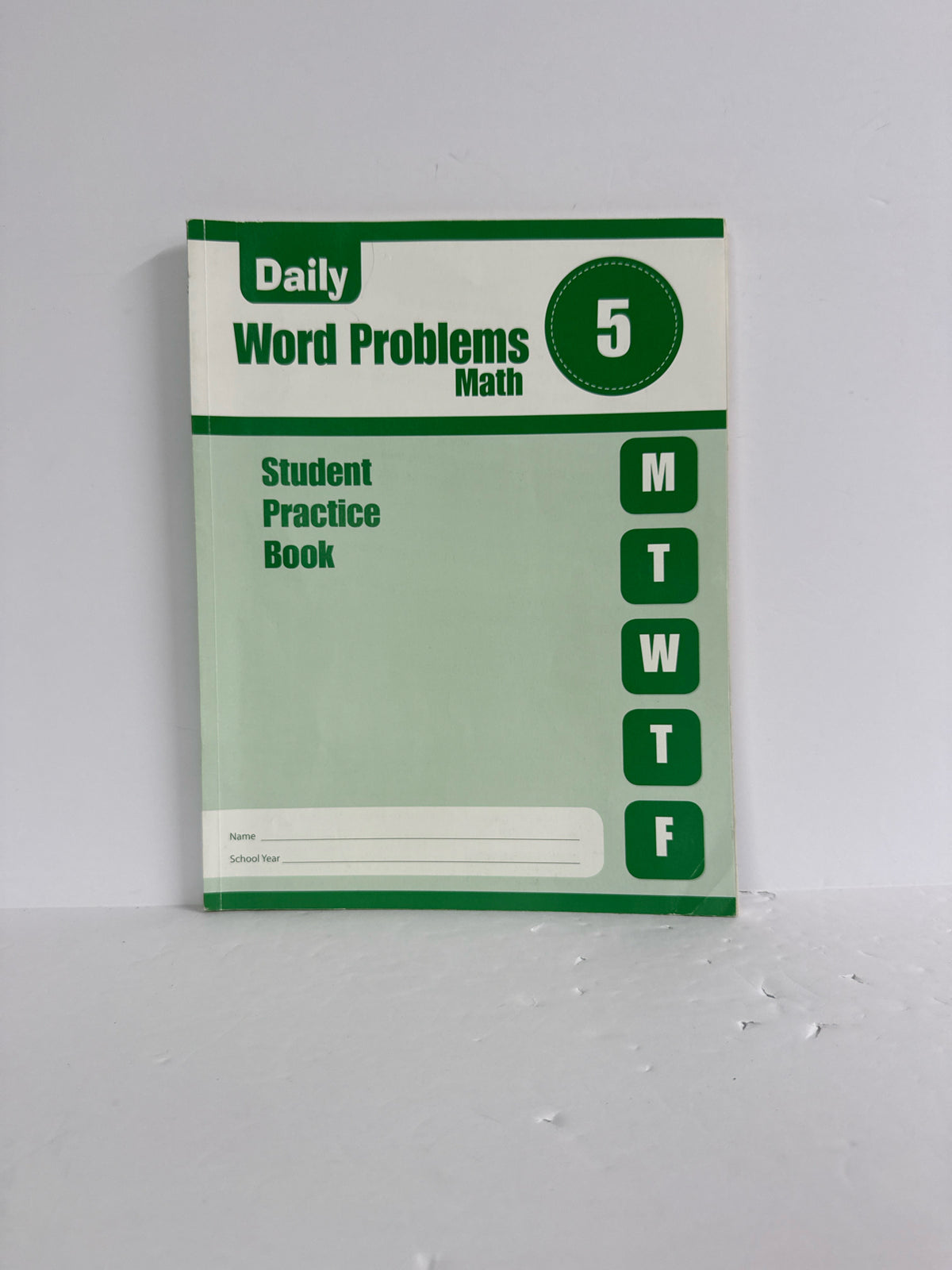 Daily Word Problems Evan-Moor Student Workbook Pre-Owned Mathematics Textbooks