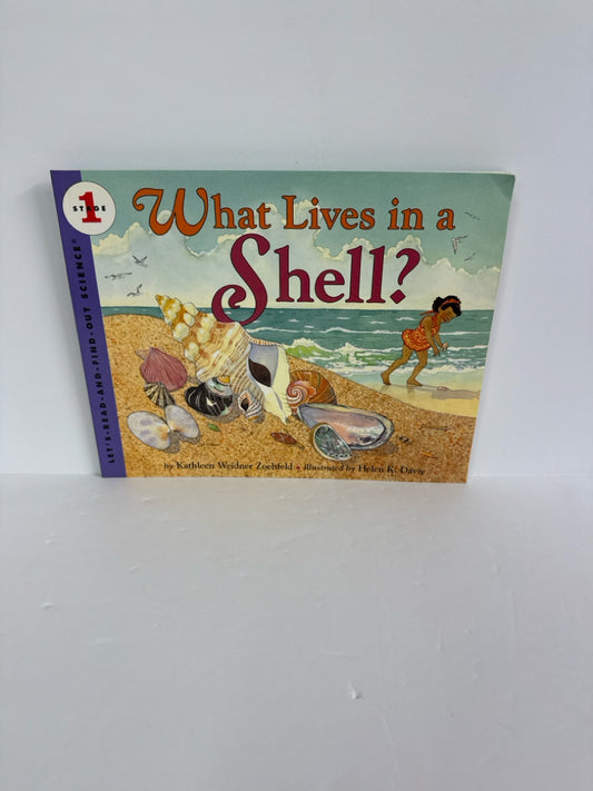 What Lives in a Shell? Kathleen Weidner Zoehfeld Harper Collins Paperback Books