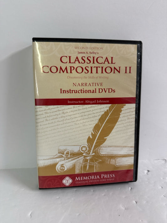 Classical Composition II Memoria Press DVD Pre-Owned High School Memoria Press