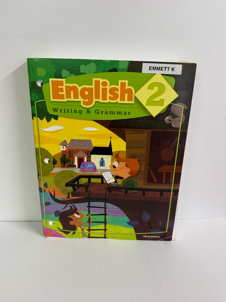 English 2 BJU Press Student Workbook Pre-Owned 2nd Grade Language Textbooks