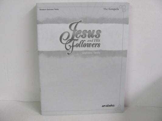 Jesus and His Followers Abeka Quizzes/Tests  Pre-Owned Bible Textbooks