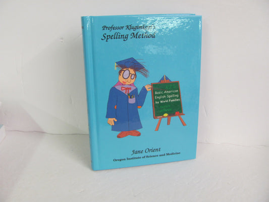 Professor Kluginkopf's Spelling Met Robinson Pre-Owned Spelling/Vocabulary Books