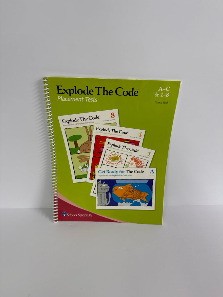 Explode the Code Educators Publishing Service Nancy Hall Language Textbooks