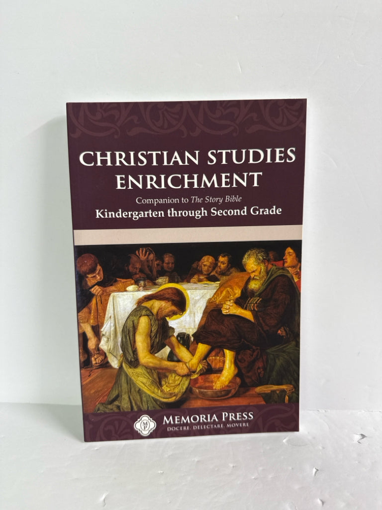 Christian Studies Enrichment Memoria Press Student Book Pre-Owned Memoria Press