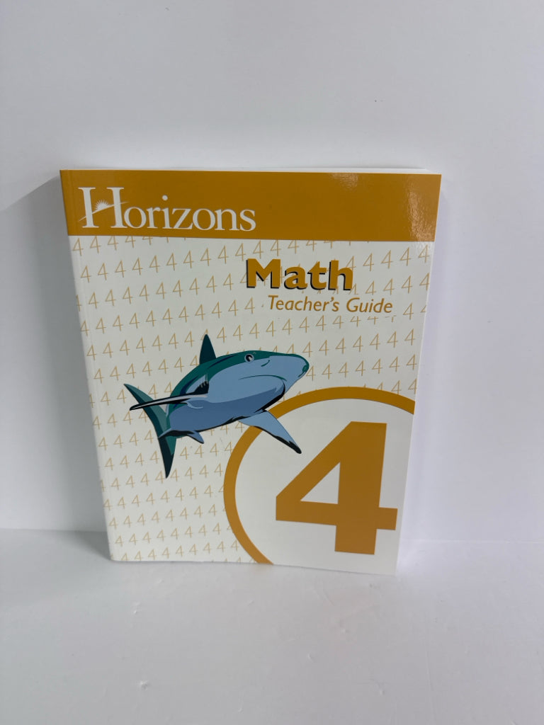 Math 4 Alpha Omega Teacher Guide  Pre-Owned 4th Grade Mathematics Textbooks