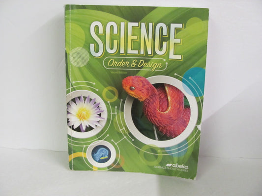 Order & Design Abeka Student Book Pre-Owned 7th Grade Science Textbooks
