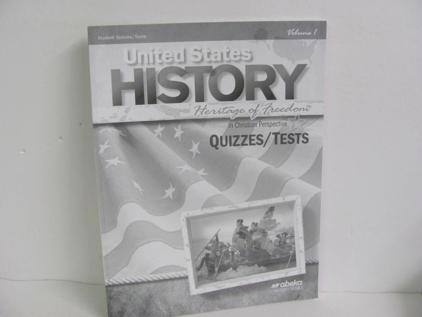 United States History Vol 1 Abeka Quizzes/Tests  Pre-Owned History Textbooks