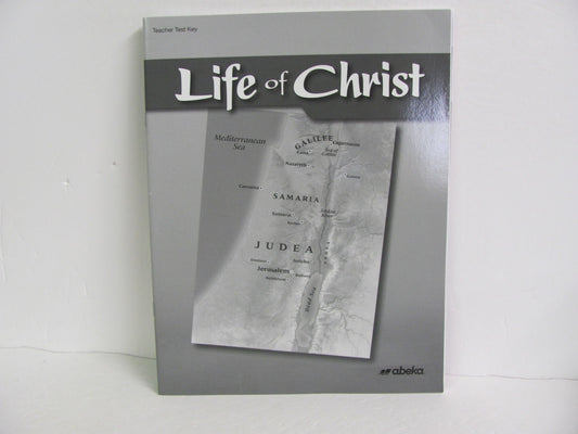 Life of Christ Abeka Test Key Pre-Owned 7th Grade Bible Textbooks