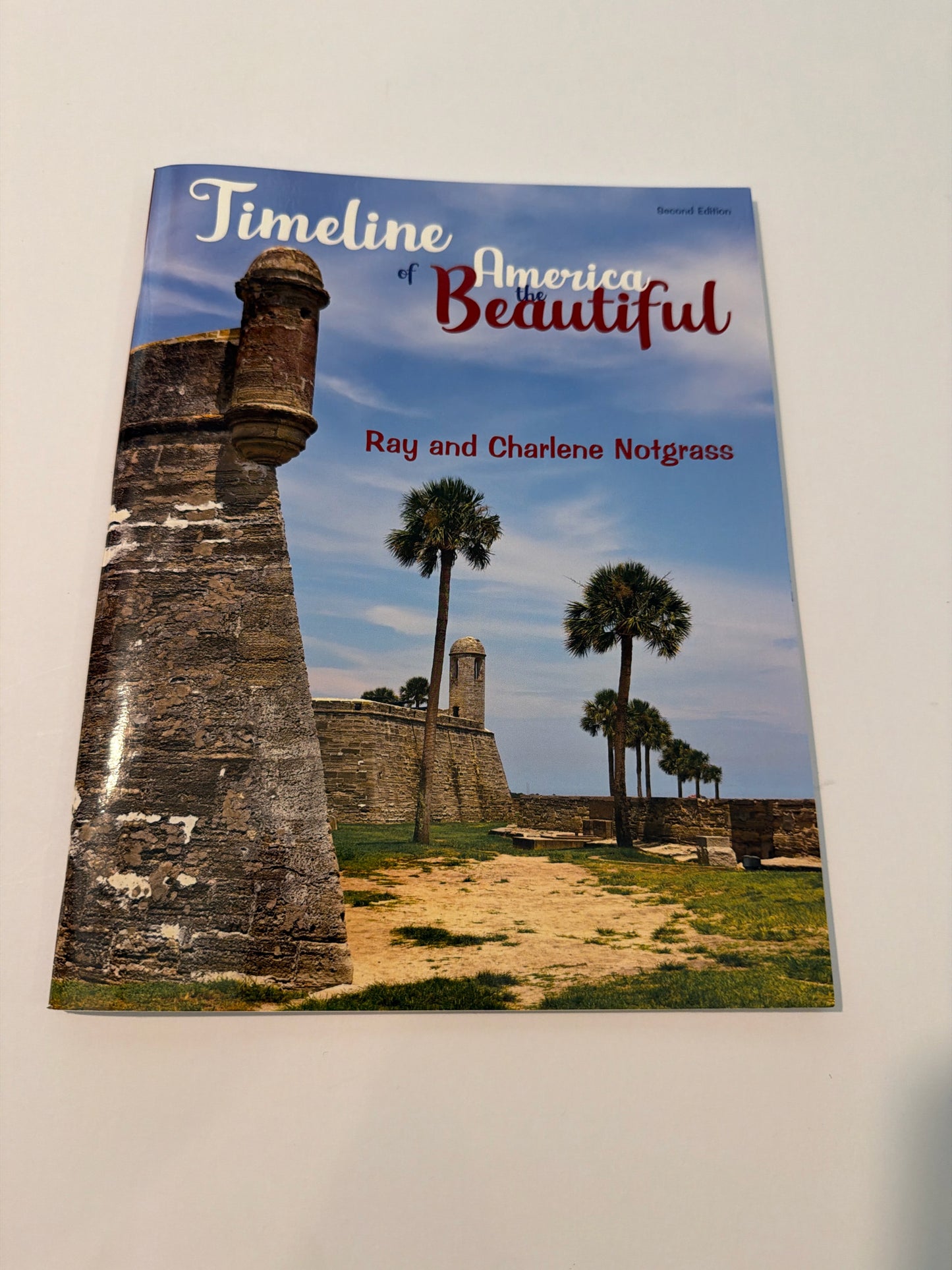 Timeline of America The Beauti Notgrass Timeline  Pre-Owned History Textbooks