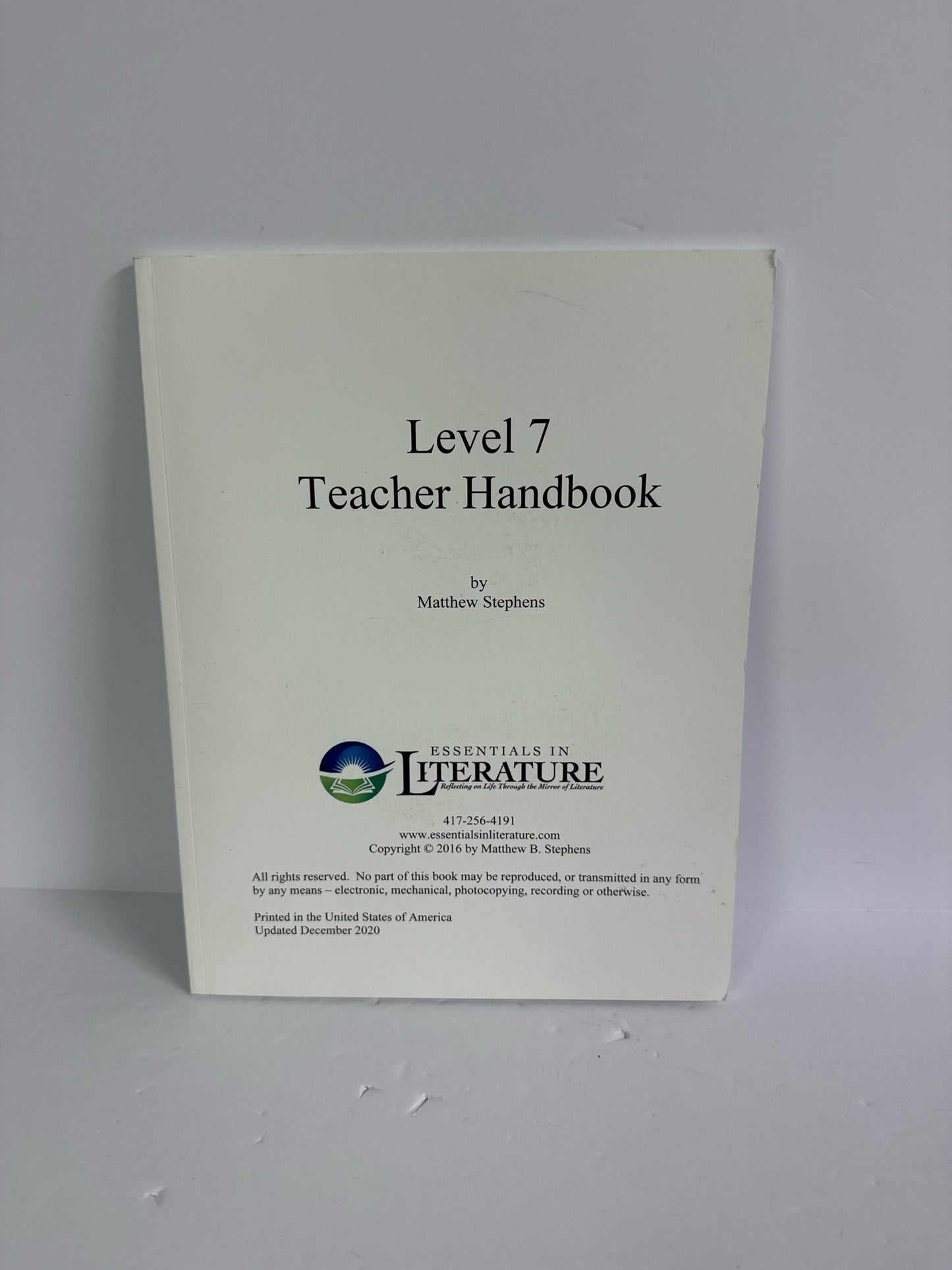 Essentials in Literature Level 7 Essentials in Literature 7th Grade Landmark