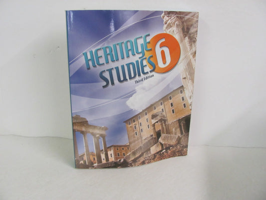 Heritage Studies 6 BJU Press Student Book Pre-Owned 6th Grade History Textbooks