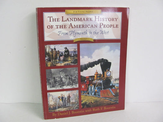 The Landmark History of the American People Vol I Avyx Pre-Owned Elementary
