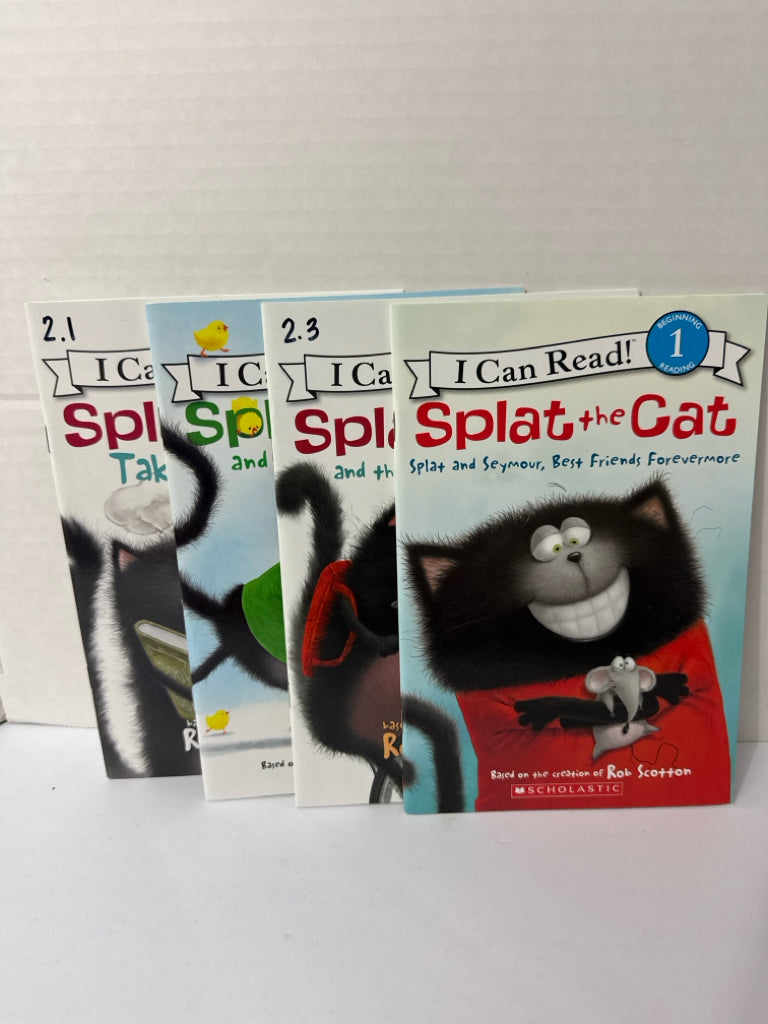 Splat the Cat Rob Scotton Scholastic Leveled Readers