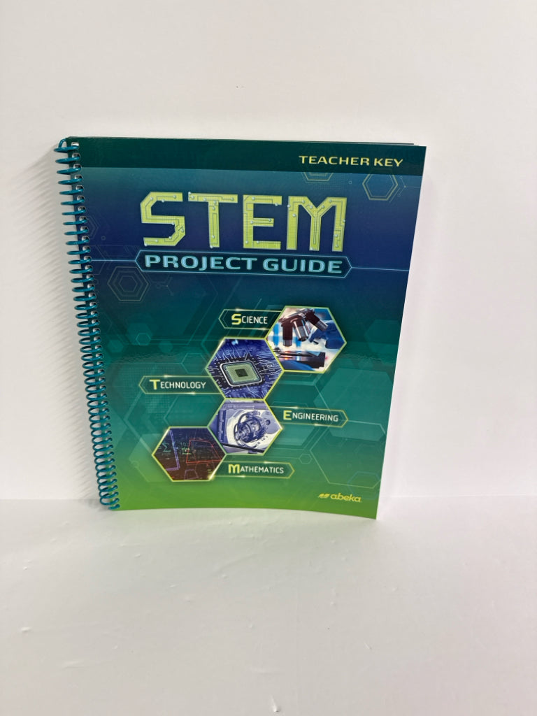 Stem Project Guide Abeka Teacher Key  Pre-Owned 9th Grade Science Textbooks