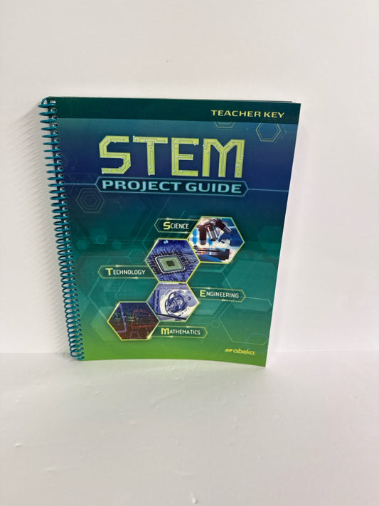 Stem Project Guide Abeka Teacher Key  Pre-Owned 9th Grade Science Textbooks