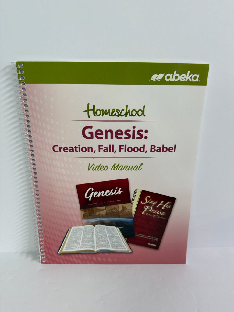 Genesis Abeka Video Manual- Pre-Owned 12th Grade Educator Resources