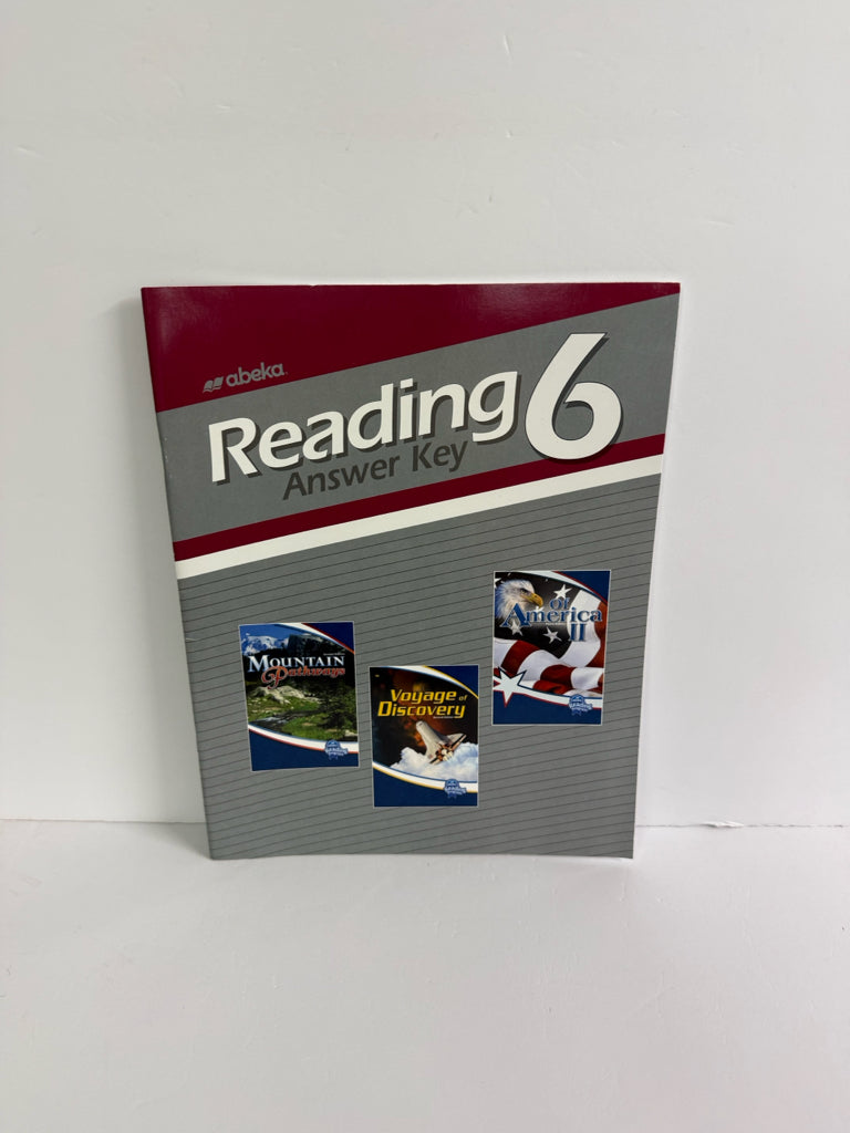 Reading 6 Abeka Answer Key  Pre-Owned 6th Grade Reading Textbooks