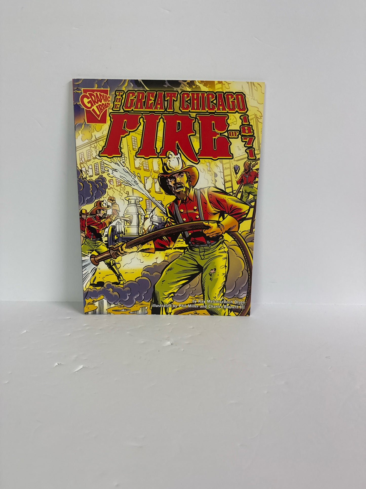 The Great Chicago Fire of 1871 Kay Melchisedech Olson Juvenile Books