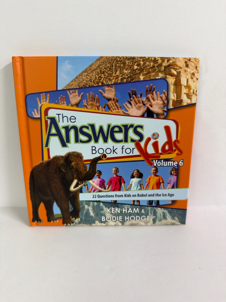 The Answers Book for Kids MasterBooks Student Book Pre-Owned Science Textbooks