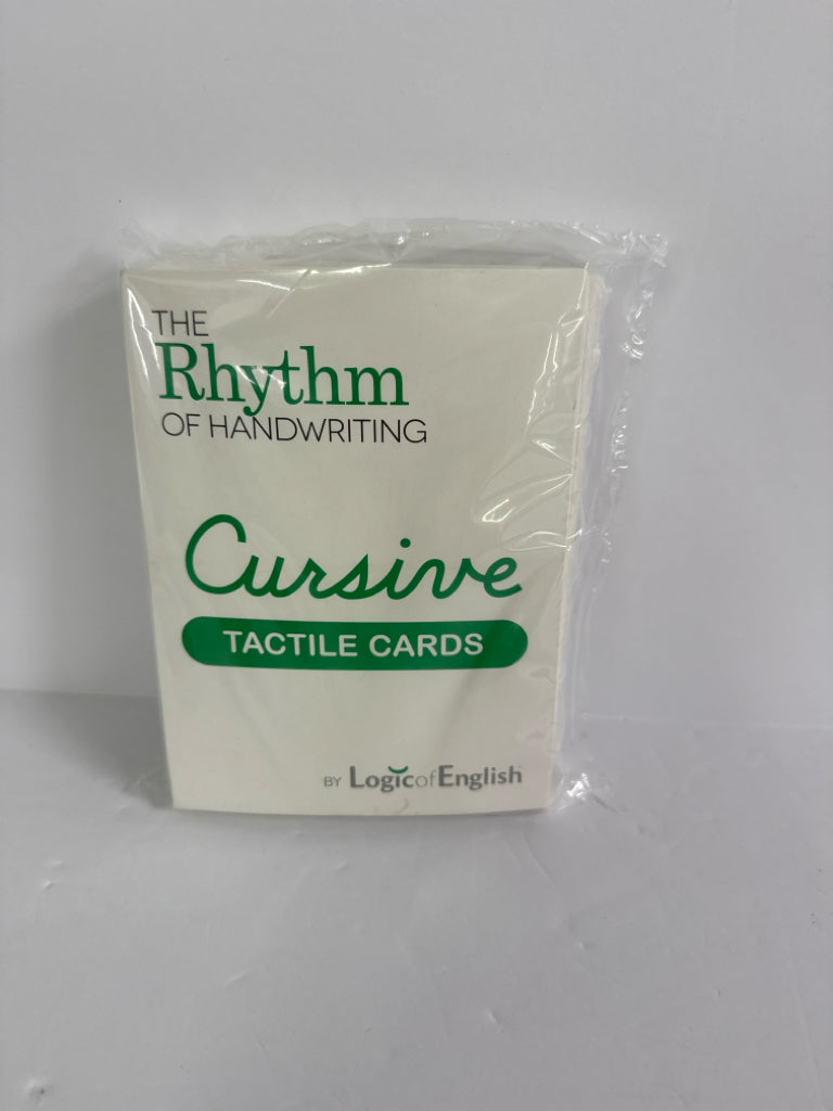 The Rhythm of Handwriting Logic of English Cards Pre-Owned Language Textbooks