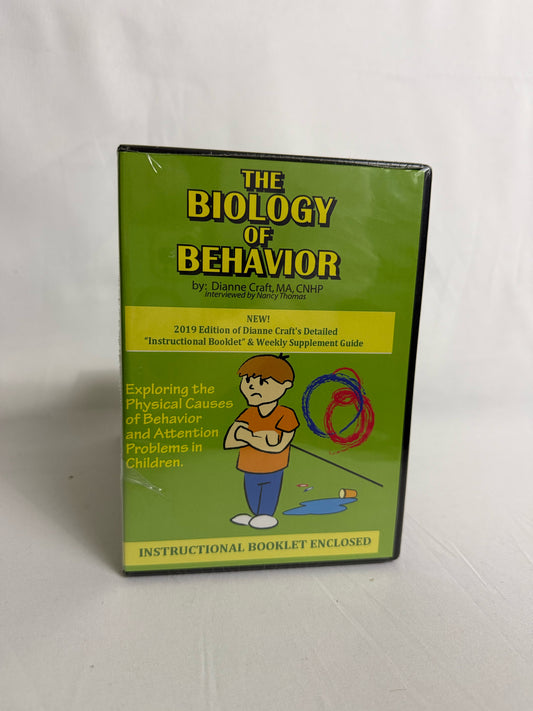 The Biology of Behavior DVD Dianne Craft DVD Pre-Owned Craft Educator Resources
