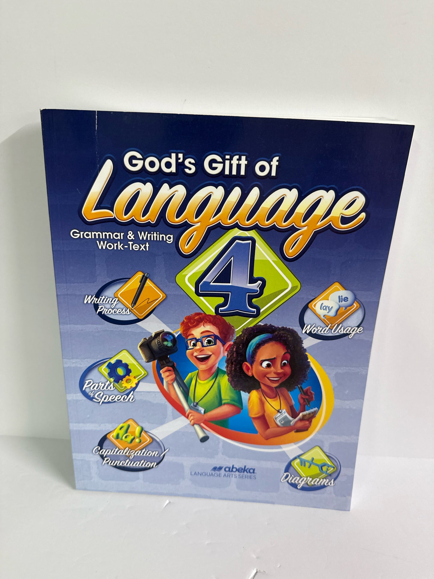 God's Gift of Language 4 Abeka Student Book Pre-Owned Language Textbooks