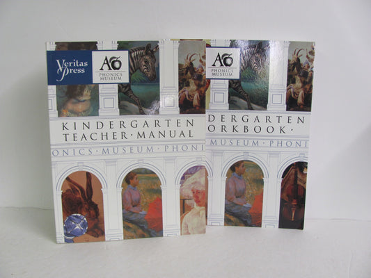 Phonics Museum Veritas Set  Pre-Owned Kindergarten Language Textbooks