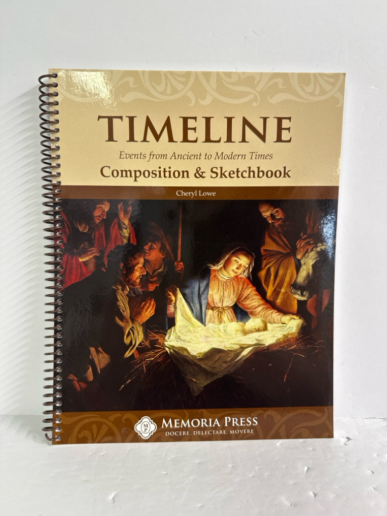 Timeline Memoria Press Composition & Sketchbook Pre-Owned Memoria Press
