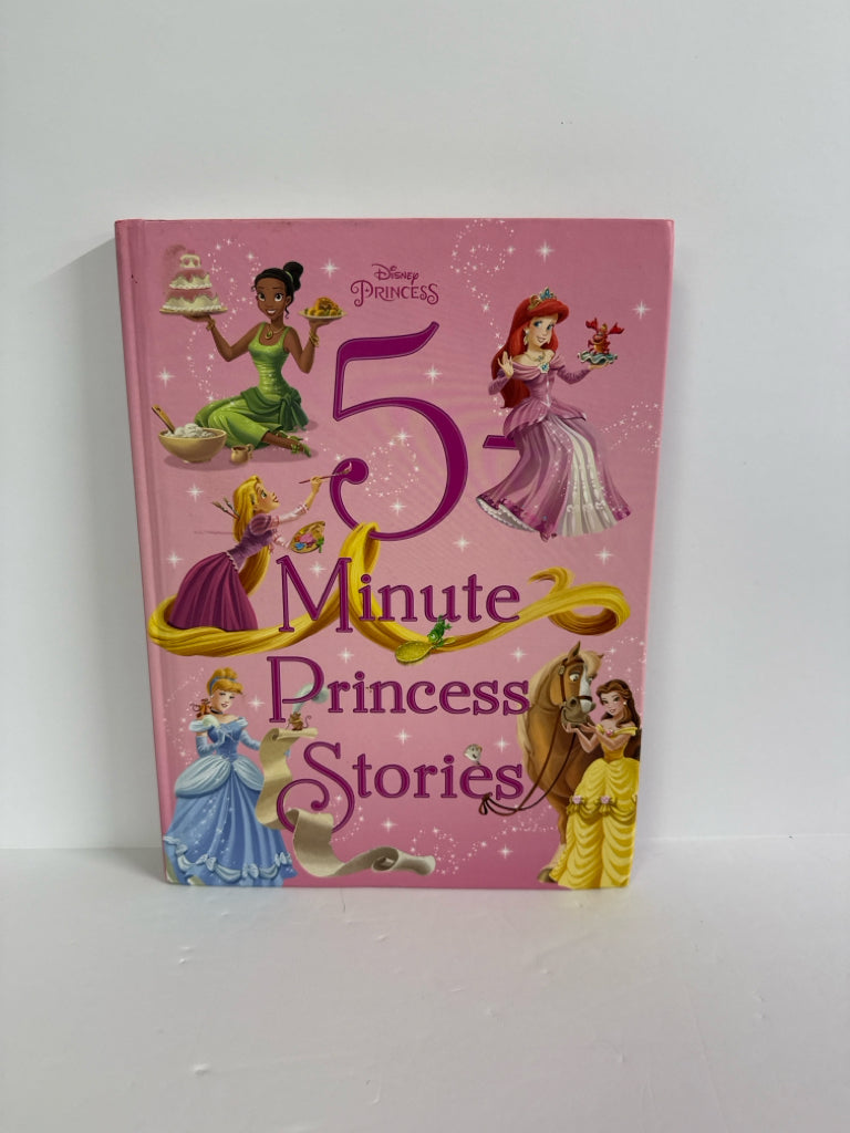 5 Minute Princess Stories Disney Hardback Books