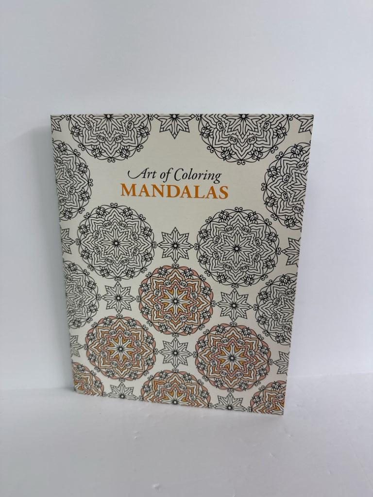 Art of Coloring Mandalas Deckchair Press Coloring Book  Pre-Owned Art Books