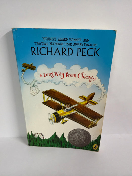 A Long Way from Chicago Puffin Books Pre-Owned Richard Peck Fiction Books