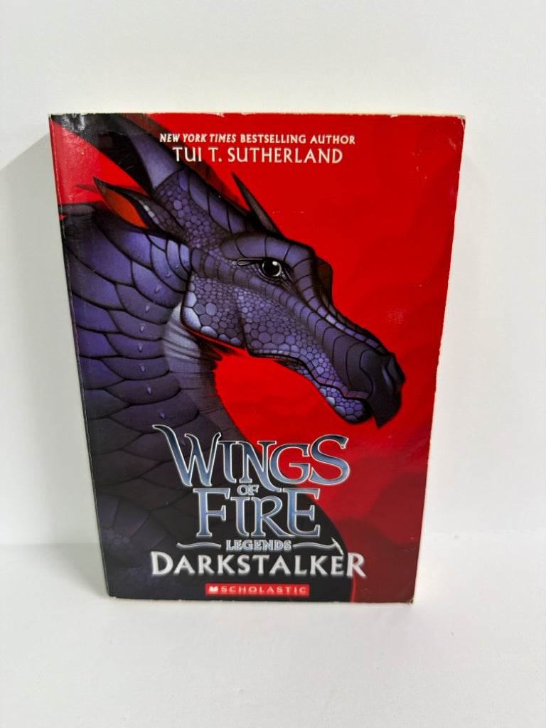 Legends Darkstalker Scholastic Pre-Owned Tui T. Sutherland Fiction Books