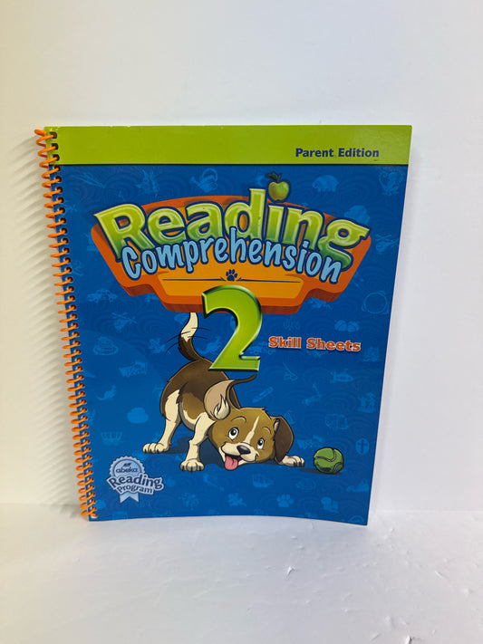 Reading Comprehension Abeka Parent Edition  Pre-Owned Reading Textbooks