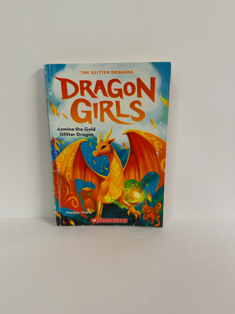 Azmina the Gold Glitter Dragon Maddy Mara Scholastic Juvenile Books