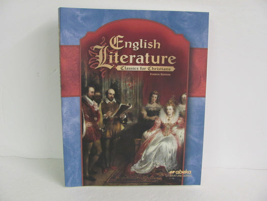 English Literature Abeka Student Book Pre-Owned 12th Grade Reading Textbooks