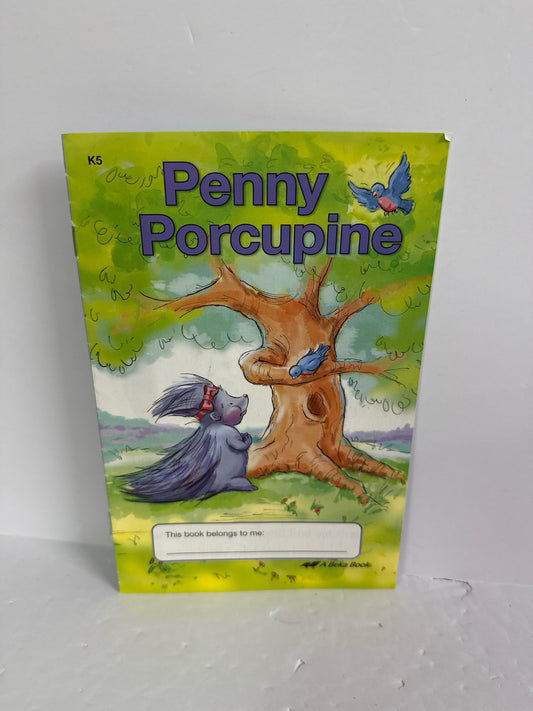 Penny Porcupine Abeka Reader Pre-Owned Kindergarten Reading Textbooks