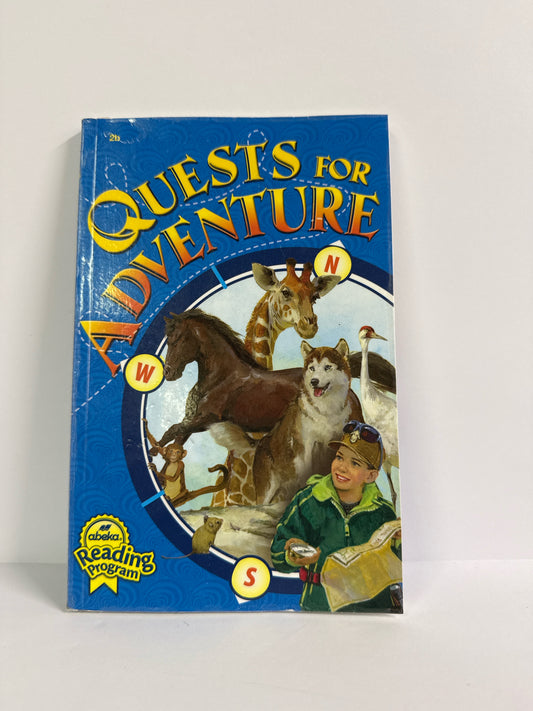Quests for Adventure Abeka Reader  Pre-Owned 2nd Grade Reading Textbooks