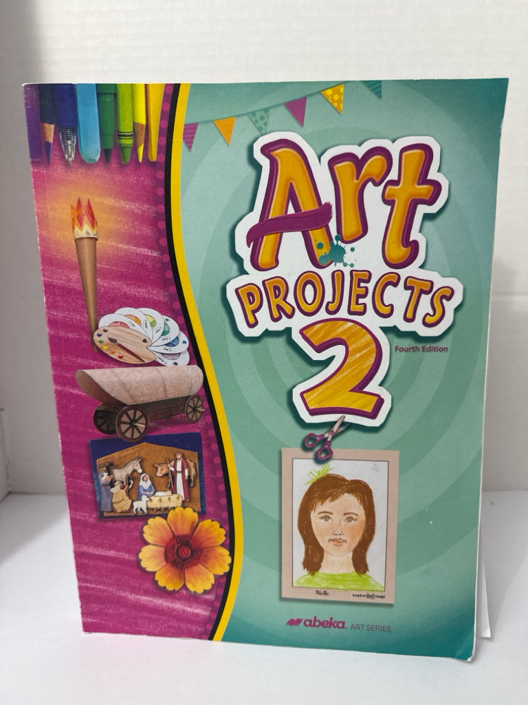 Art Projects 2 Abeka Student Book Pre-Owned 2nd Grade Art Books