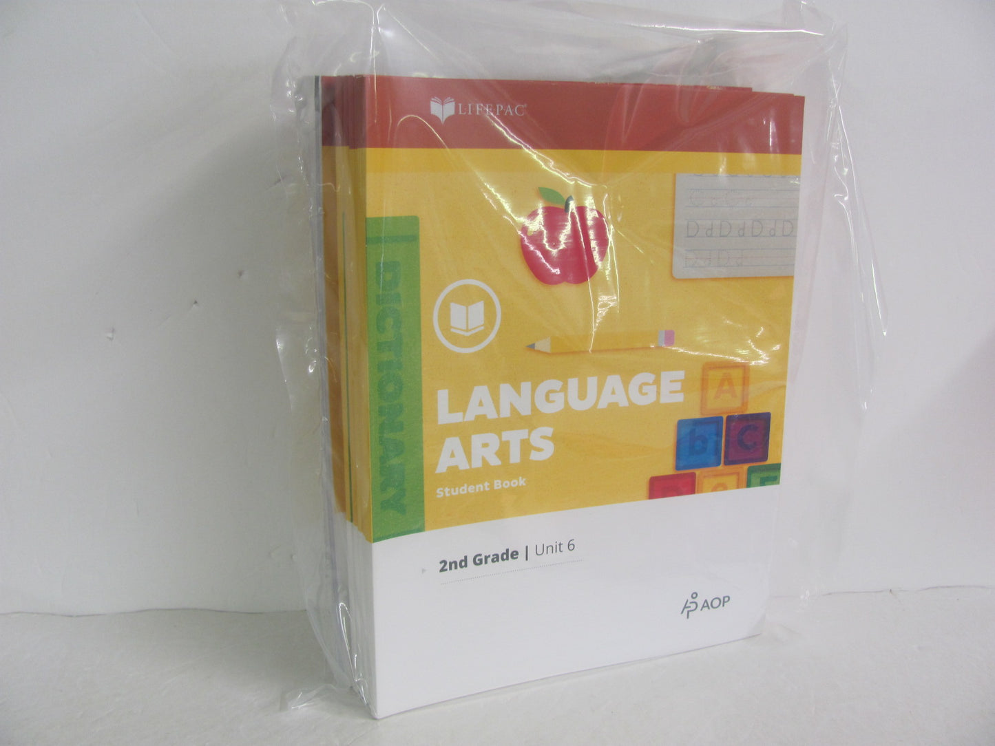 Language Arts AOP Lifepac Set  Pre-Owned 2nd Grade Language Textbooks