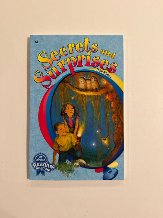 Secrets and Surprises Abeka Reader  Pre-Owned 1st Grade Reading Textbooks