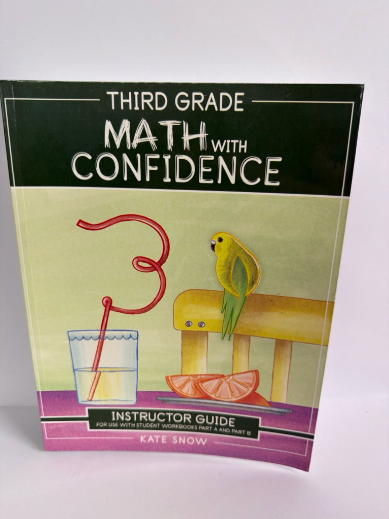 Math With Confidence Well Trained Mind Press Kate Snow Mathematics Textbooks