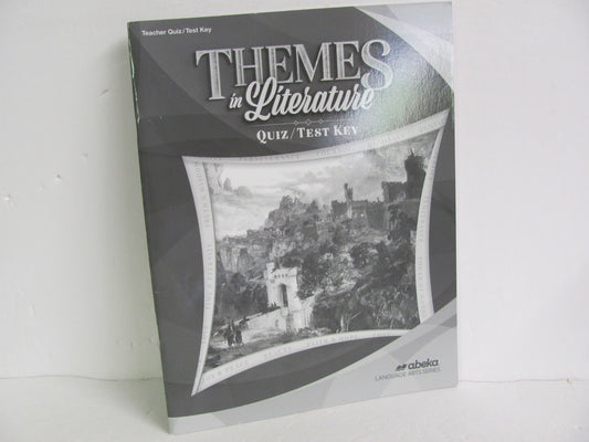 Themes in Literature Abeka Quiz/Test Key  Pre-Owned 9th Grade Reading Textbooks