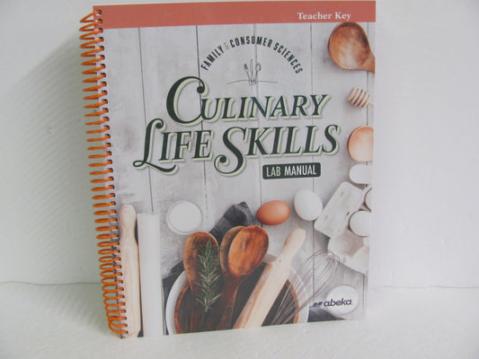 Culinary Life Skills Lab Manual Abeka Teacher Key  Pre-Owned Electives (Books)