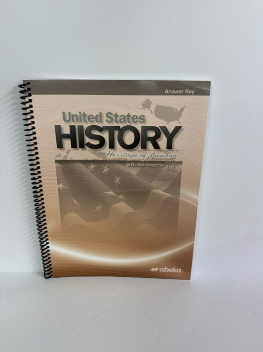 United States History Abeka Answer Key Pre-Owned 11th Grade History Textbooks